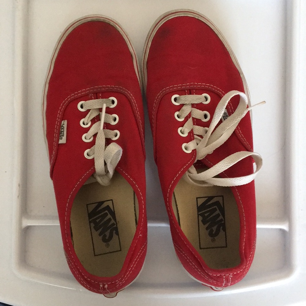 Red vans
